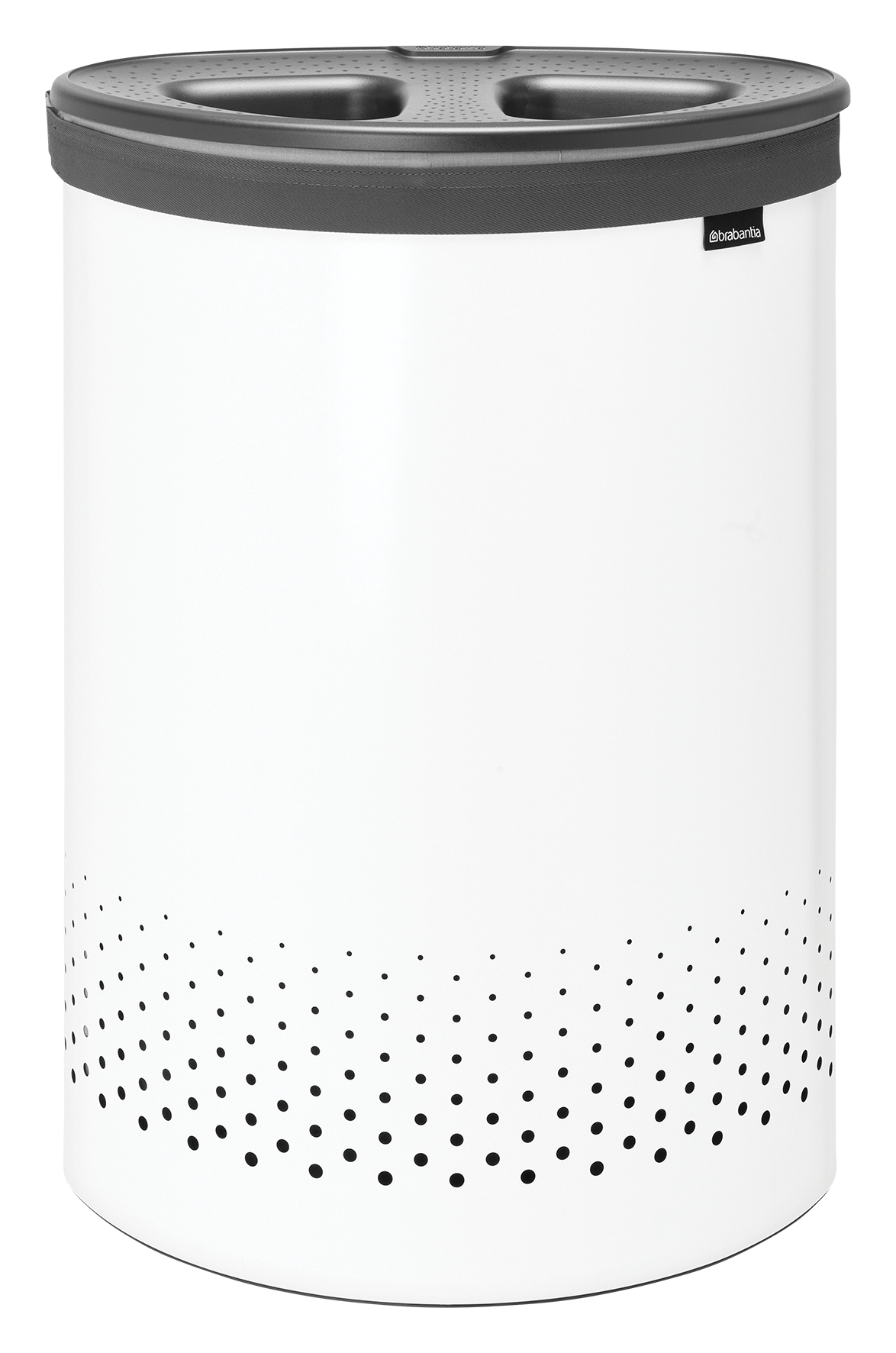 Wäschebox Selector white 55l