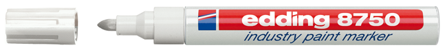 Industrie Lackmarker 8750 weis