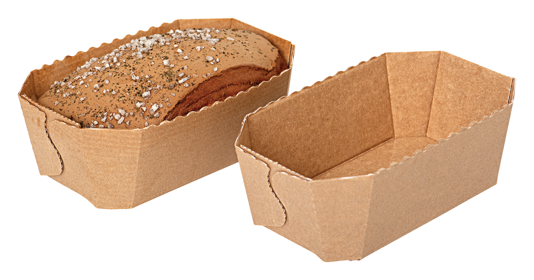 Brotbackform 5er 15.3x8.8cm