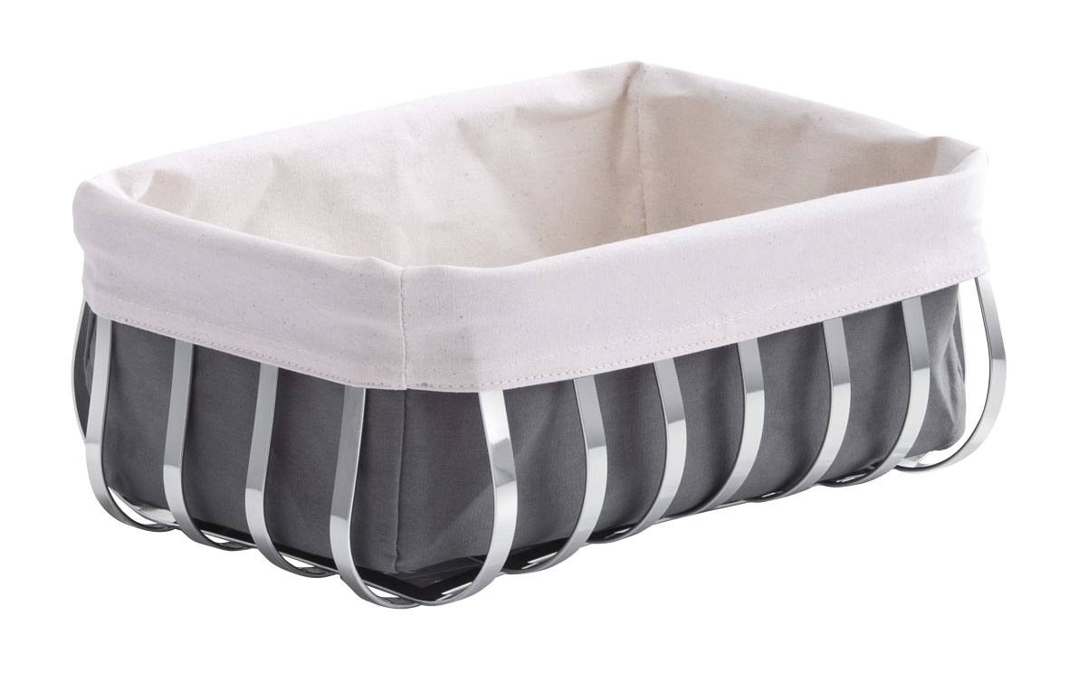 Brotkorb grau creme 34x24cm