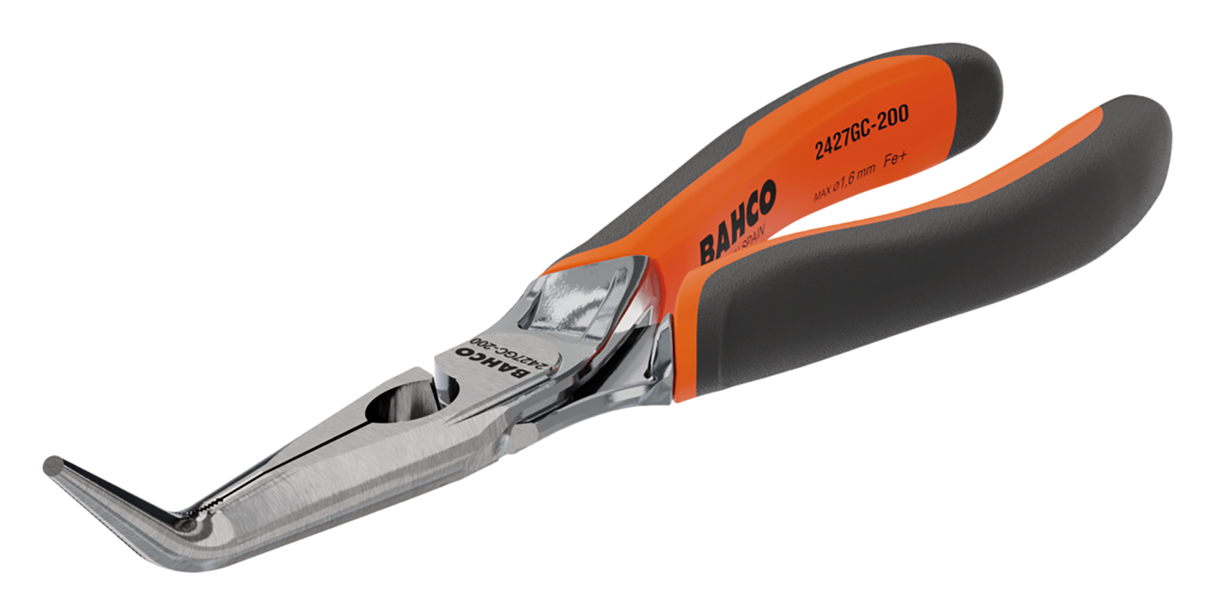 Flachrundzange ergo 60° 200 ch