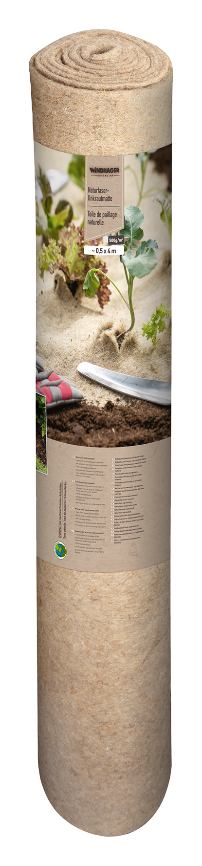 Faser-Unkrautmatte 0.5x4m