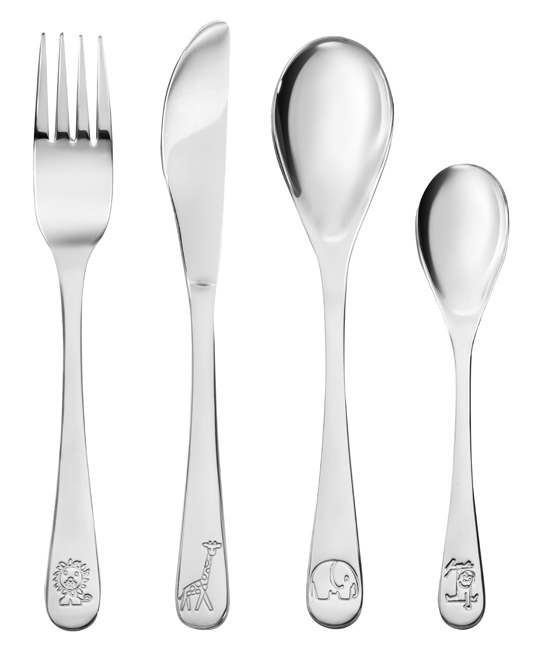 Kinderbesteck Miffy Zoo 4tlg