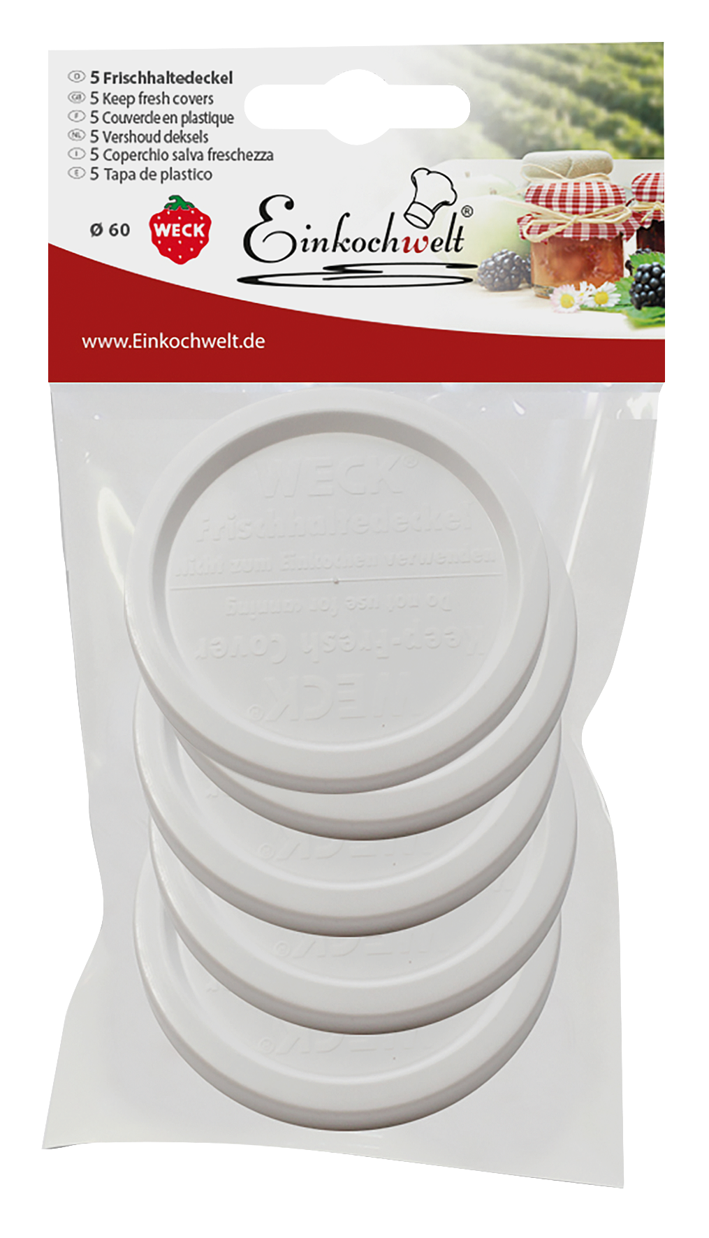 Frischhaltedeckel 5St. ø60mm