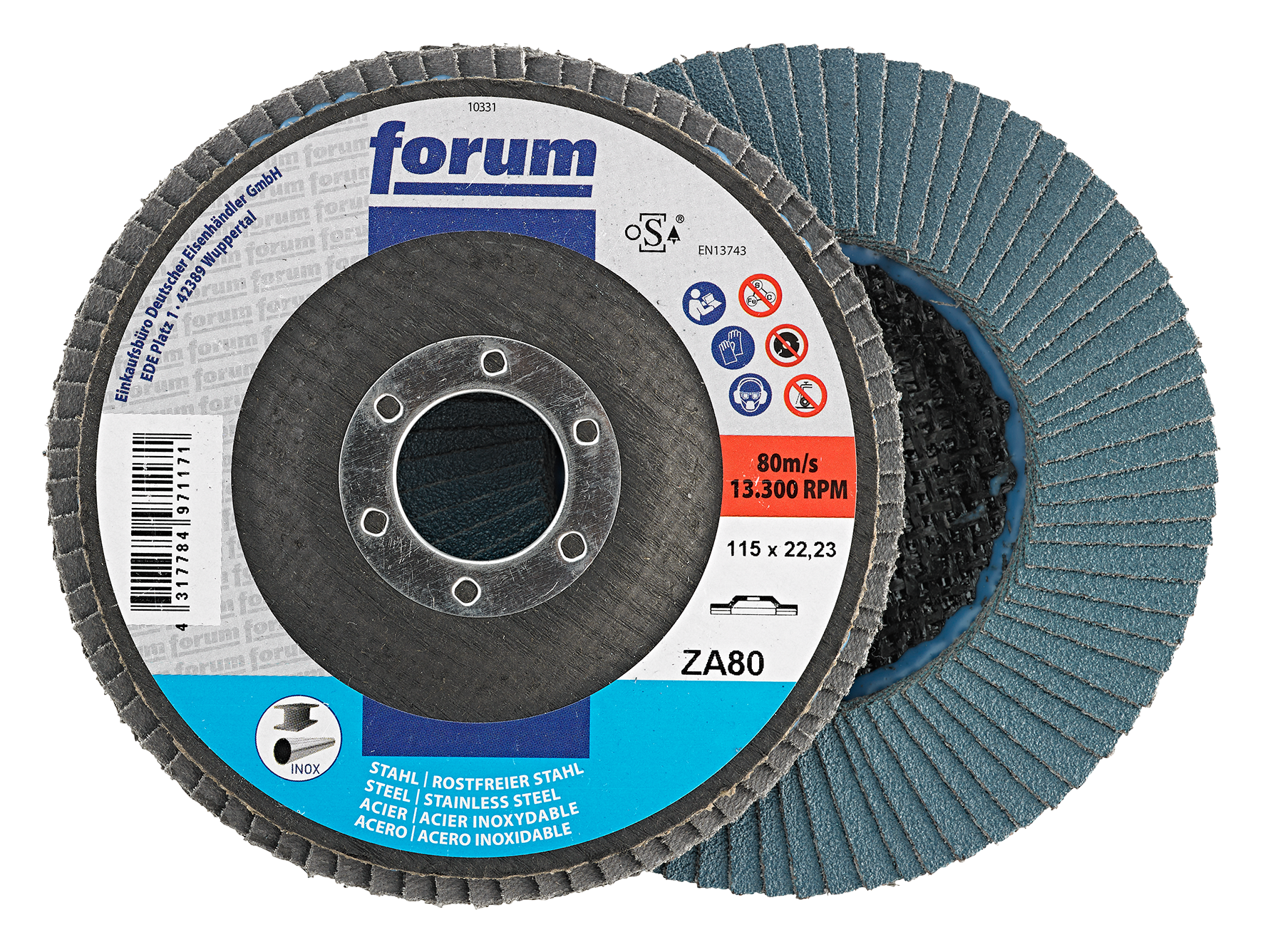 Fächers. 115mm ZK80