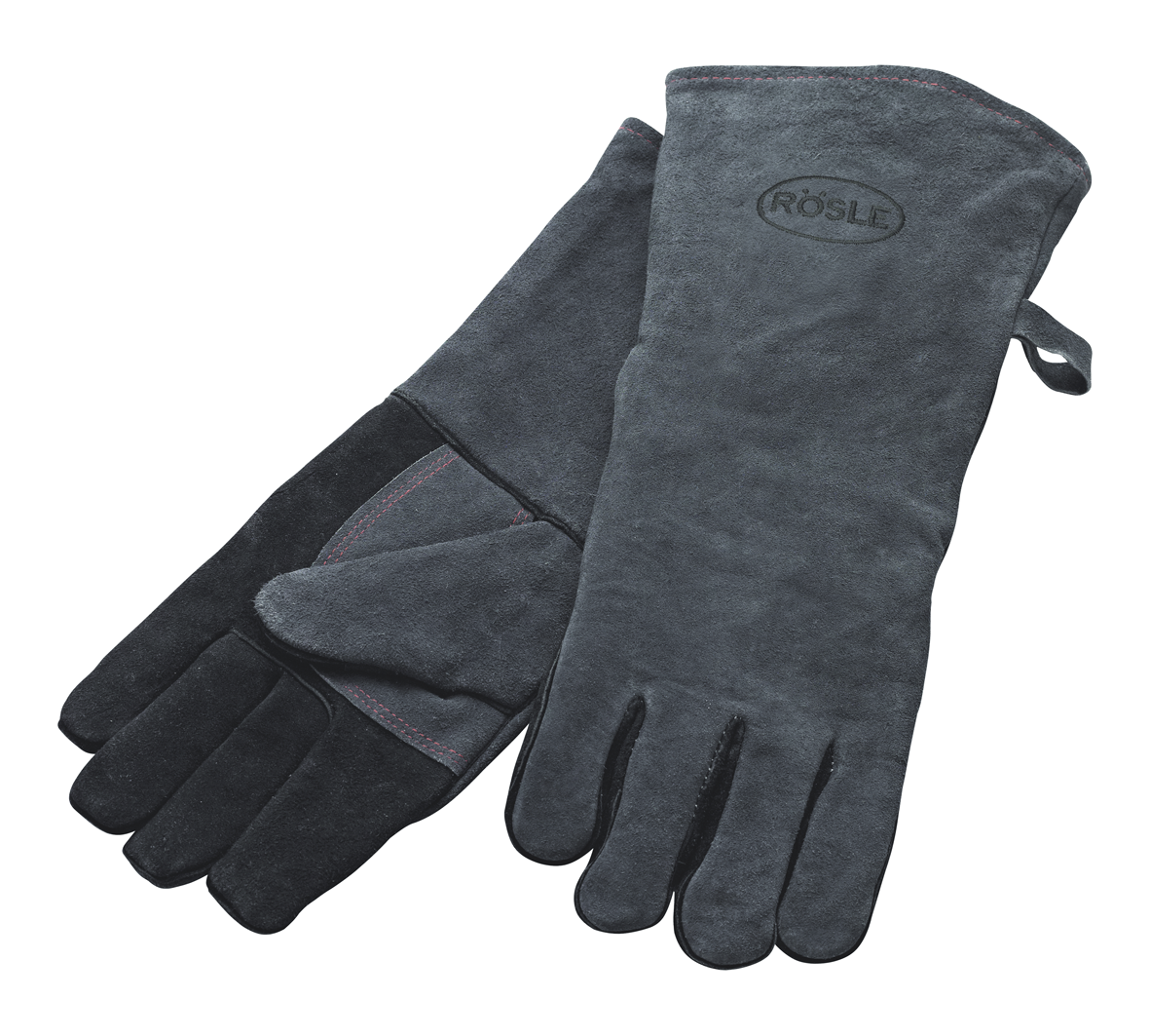 Grillhandschuh Leder 2-teilig