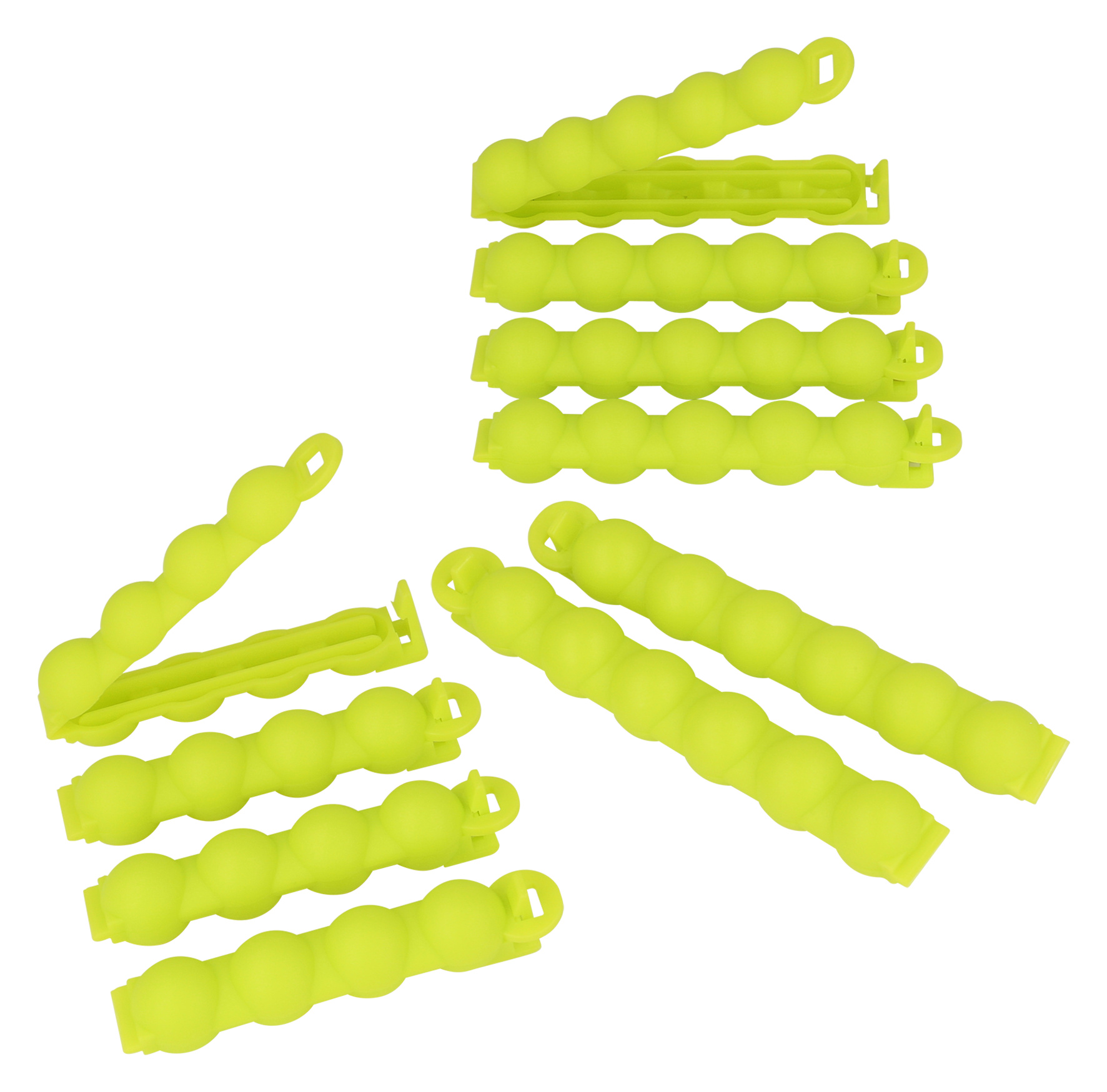 Beutel-Clips 10St. assortiert