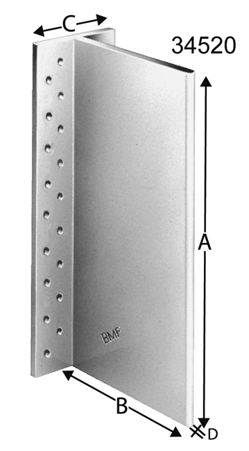 Balkenträger BTALU 86x103x62