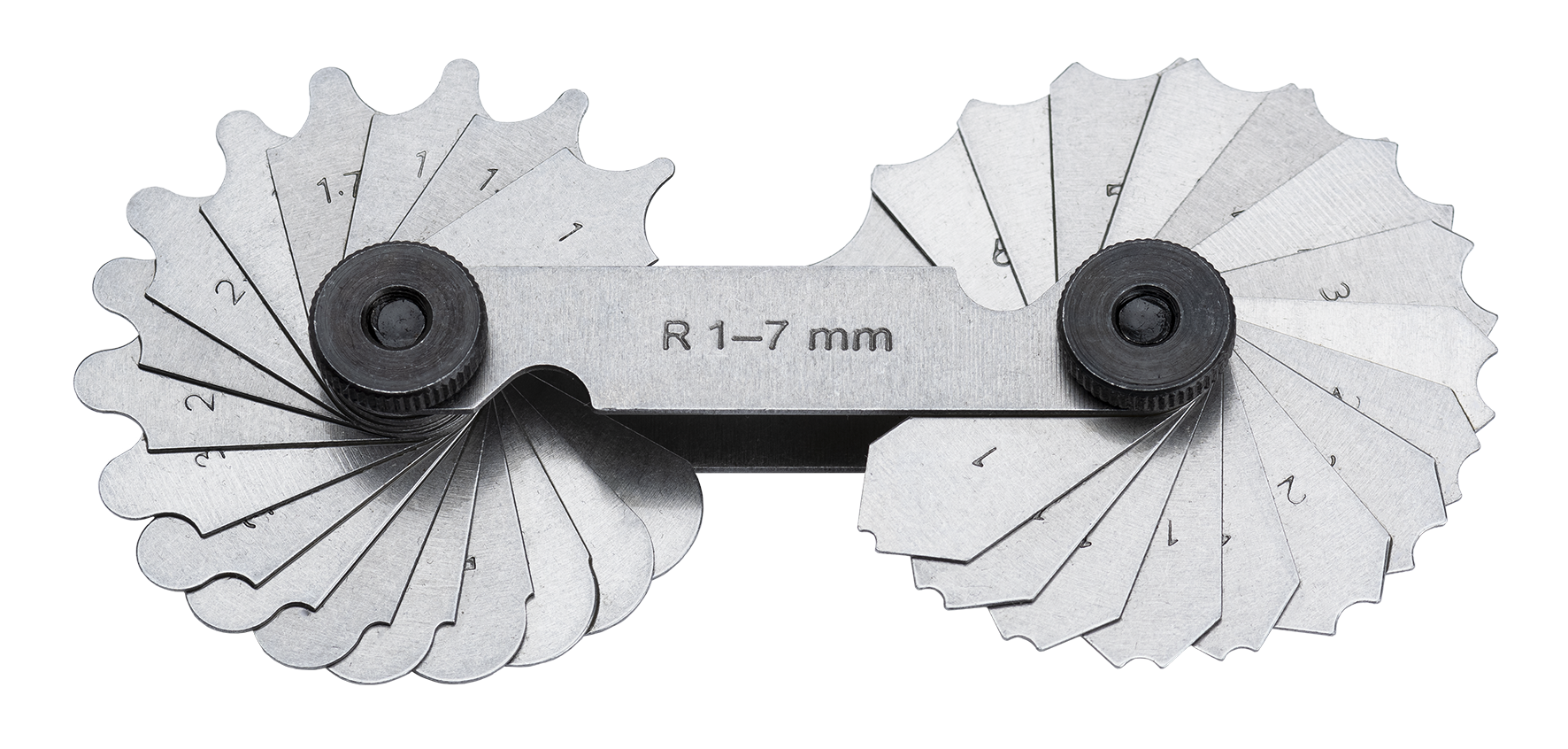 Radienschablone 1.0-7.0