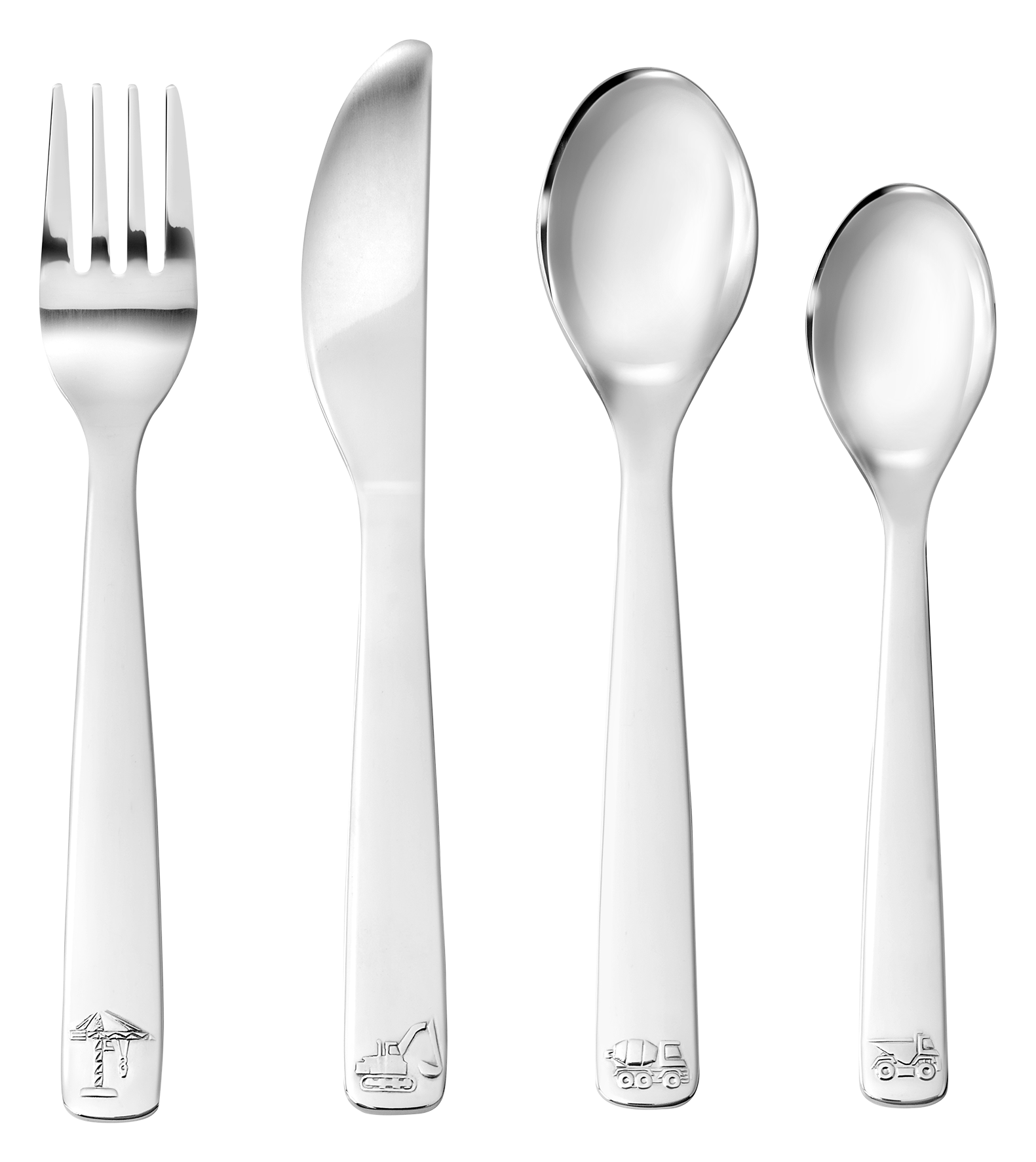 Kinderbest.Baufahrzeuge 4tlg.