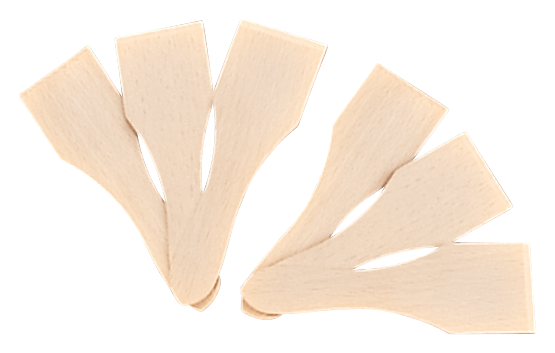 Racletteschaber 13 cm 6Stk.