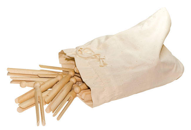 Wäscheklammern m.Beutel 50St