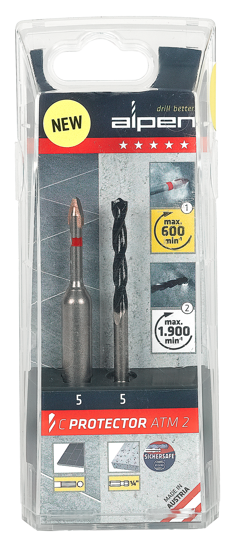 Fliesenbohrer Protector 5.0 2t