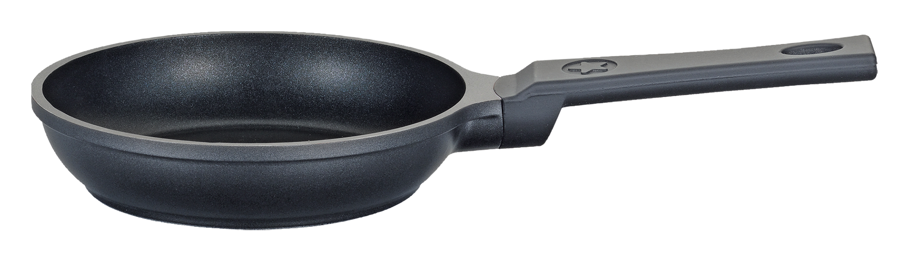 Bratpf.Vulcano schwarz ø16cm