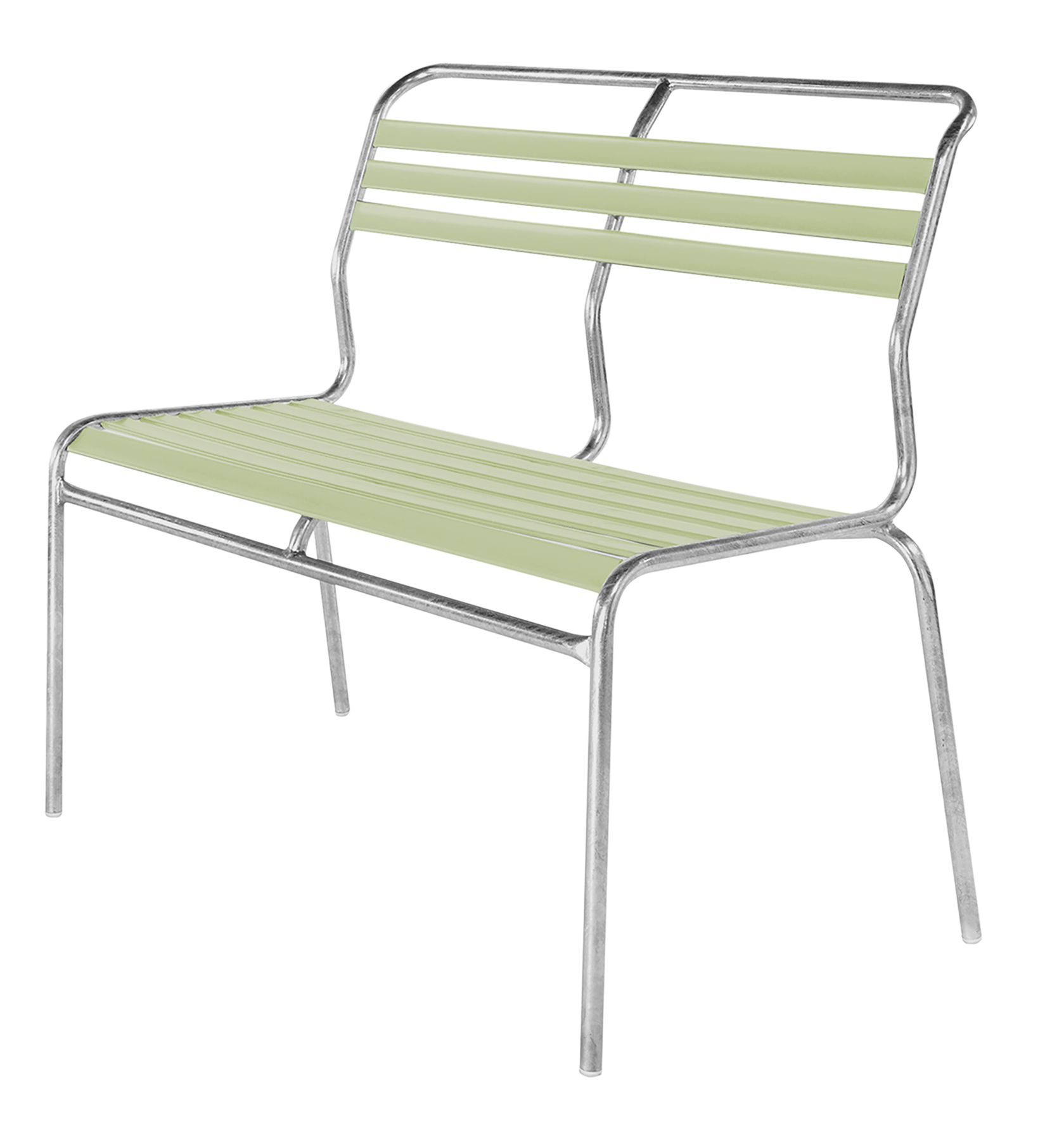 Bank Lätli o.Arml. 2er p.grün