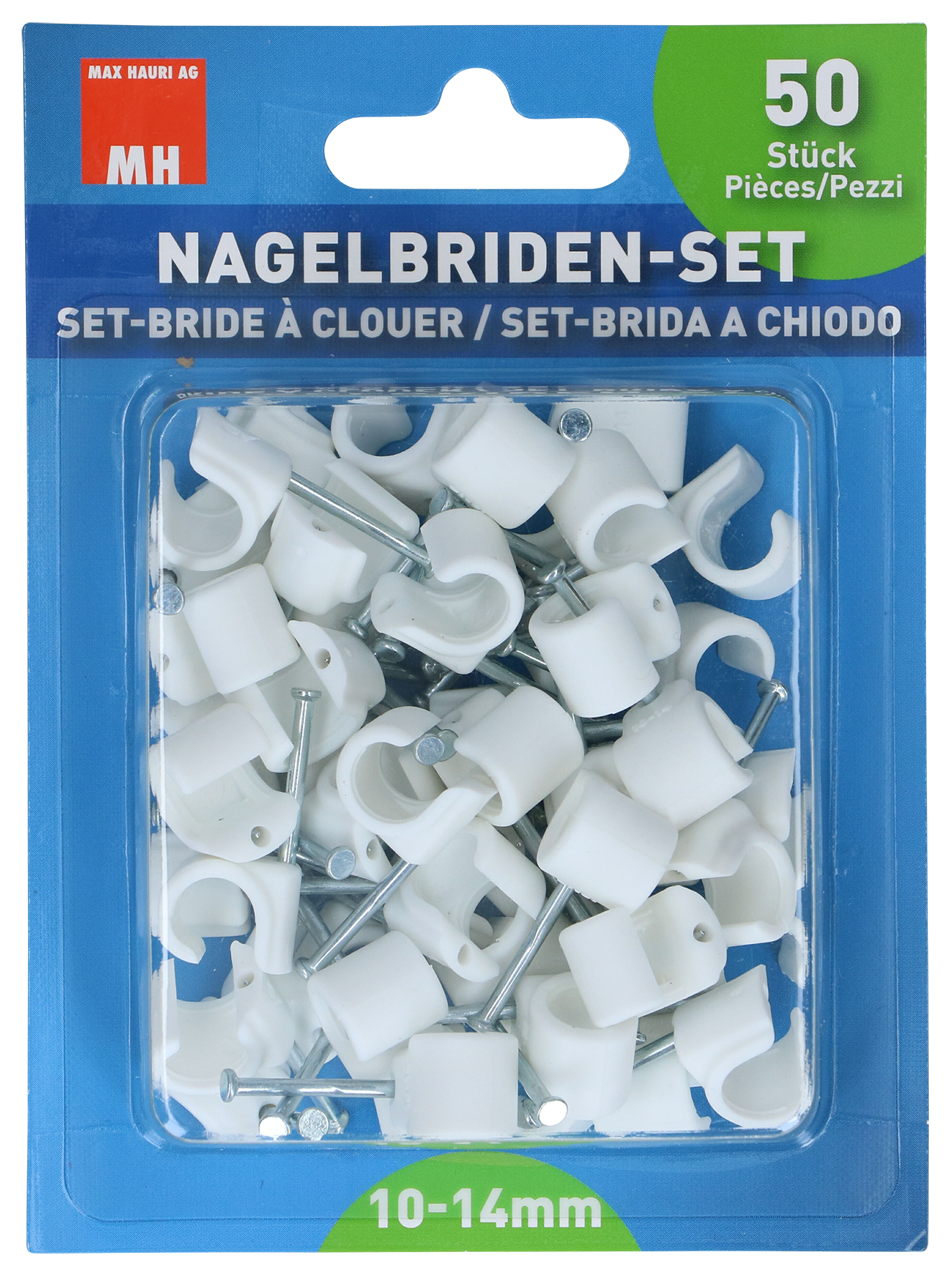 Nagelbriden 10-14mm 50 Stk.ws