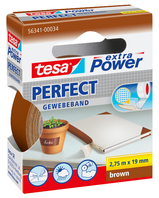 Gewebeband Extra P 2.75:19 br