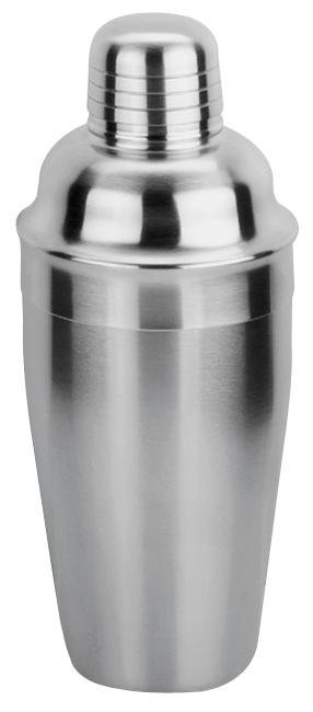 Shaker Inox satiniert 0.5l