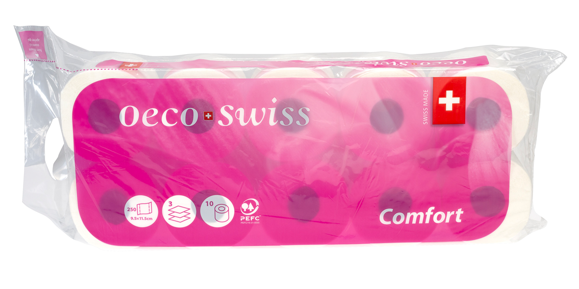 WC-Papier Comfort 3-lagig 10x