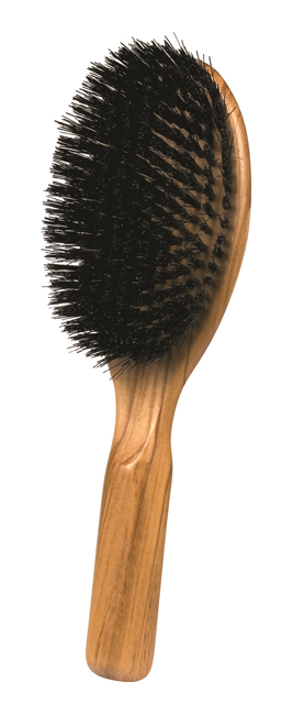 Haarbürste oval schwarz 22cm
