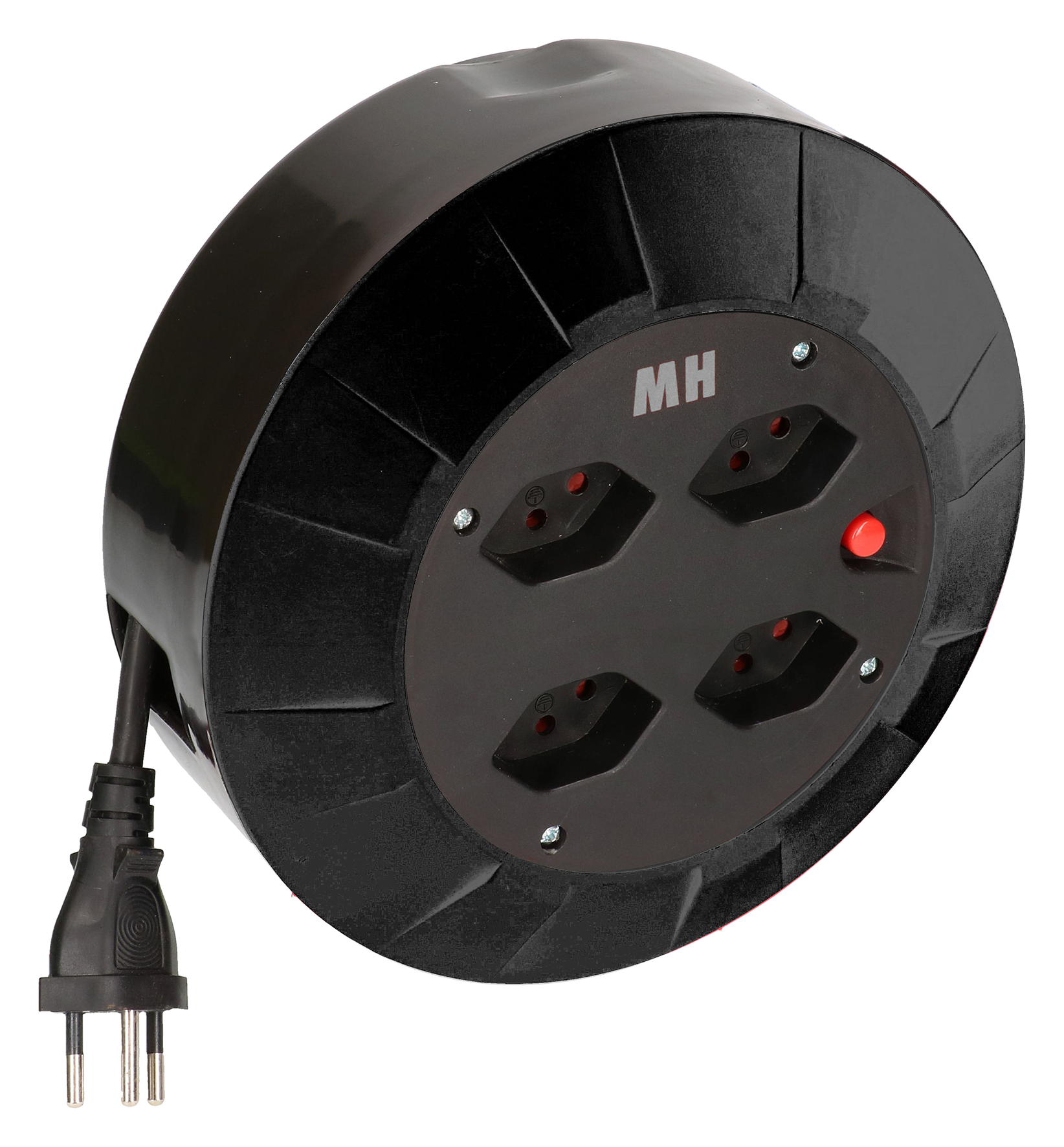 Kabelbox 4xT13 5 m sw