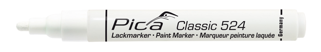 Industrie Lackmarker 524 weiss
