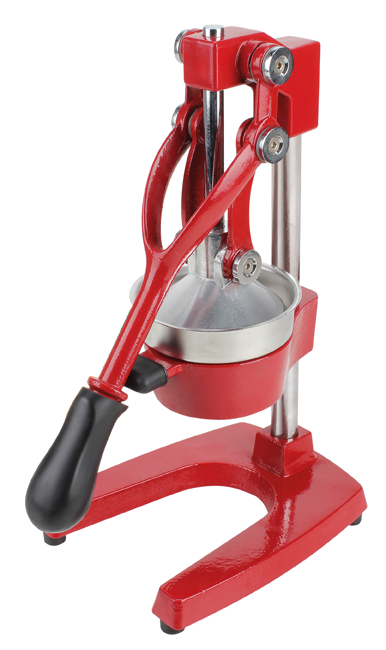 Zitruspresse Aluguss rot 39cm