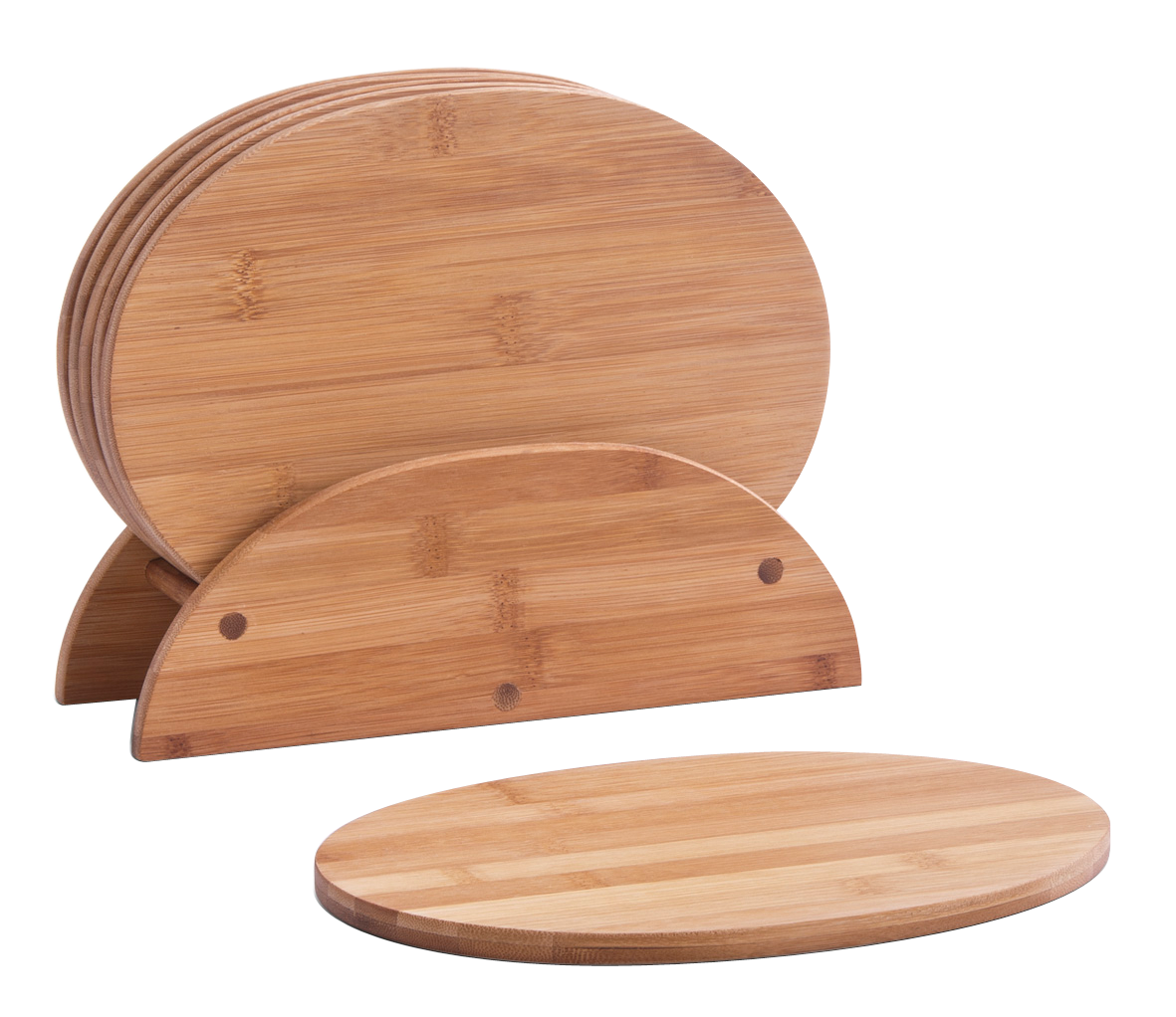 Brettchenset m.Ständer7tl.19cm