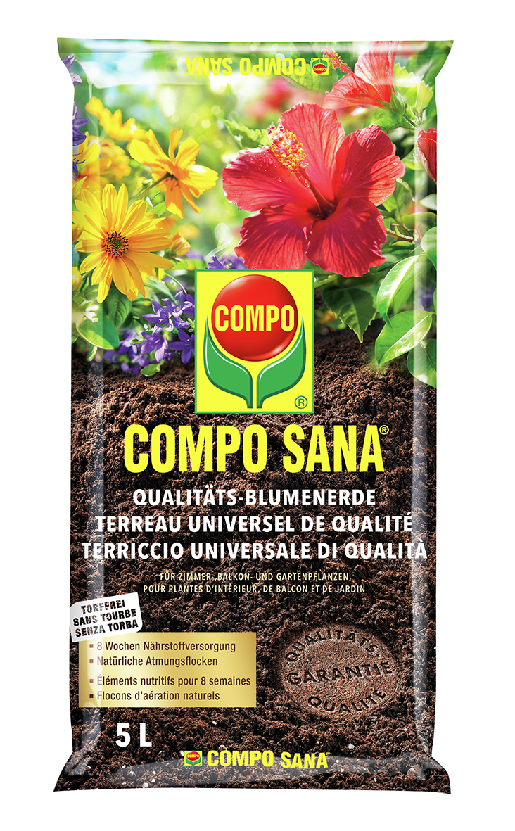 Qualitäts-Blumenerde 5l