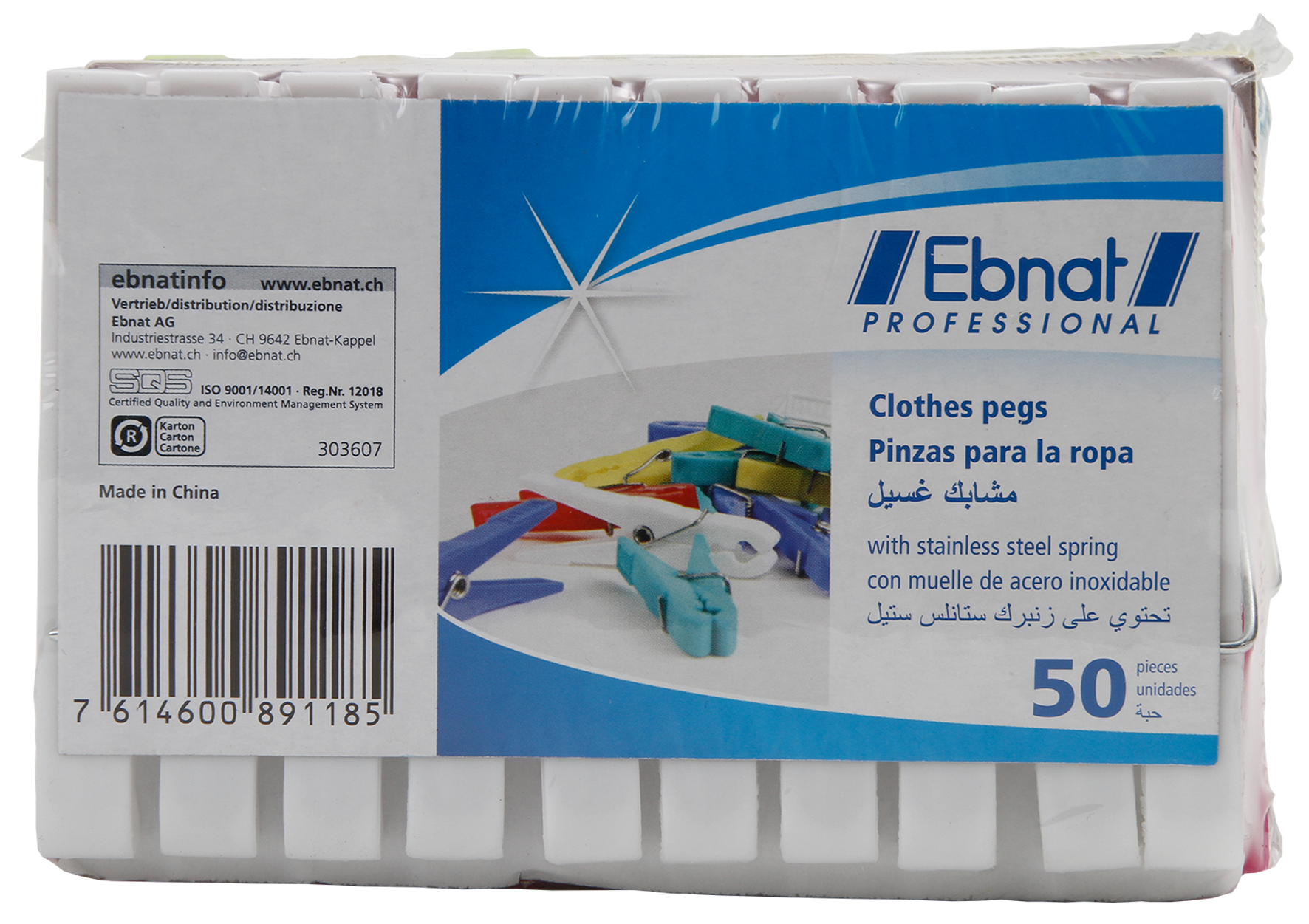 Wäscheklammer Kunststoff 50St