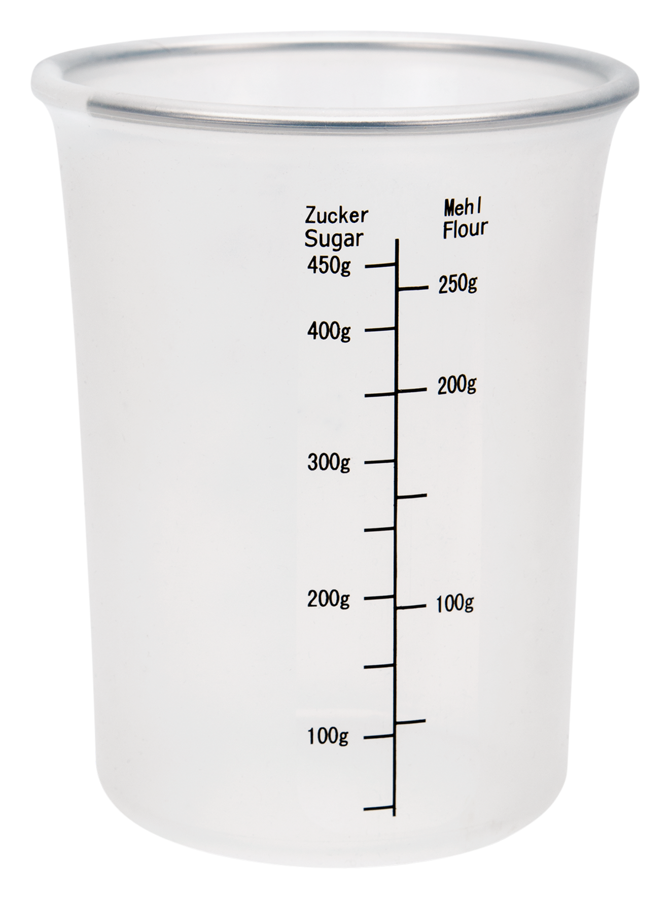 Messbecher 500 ml transp.