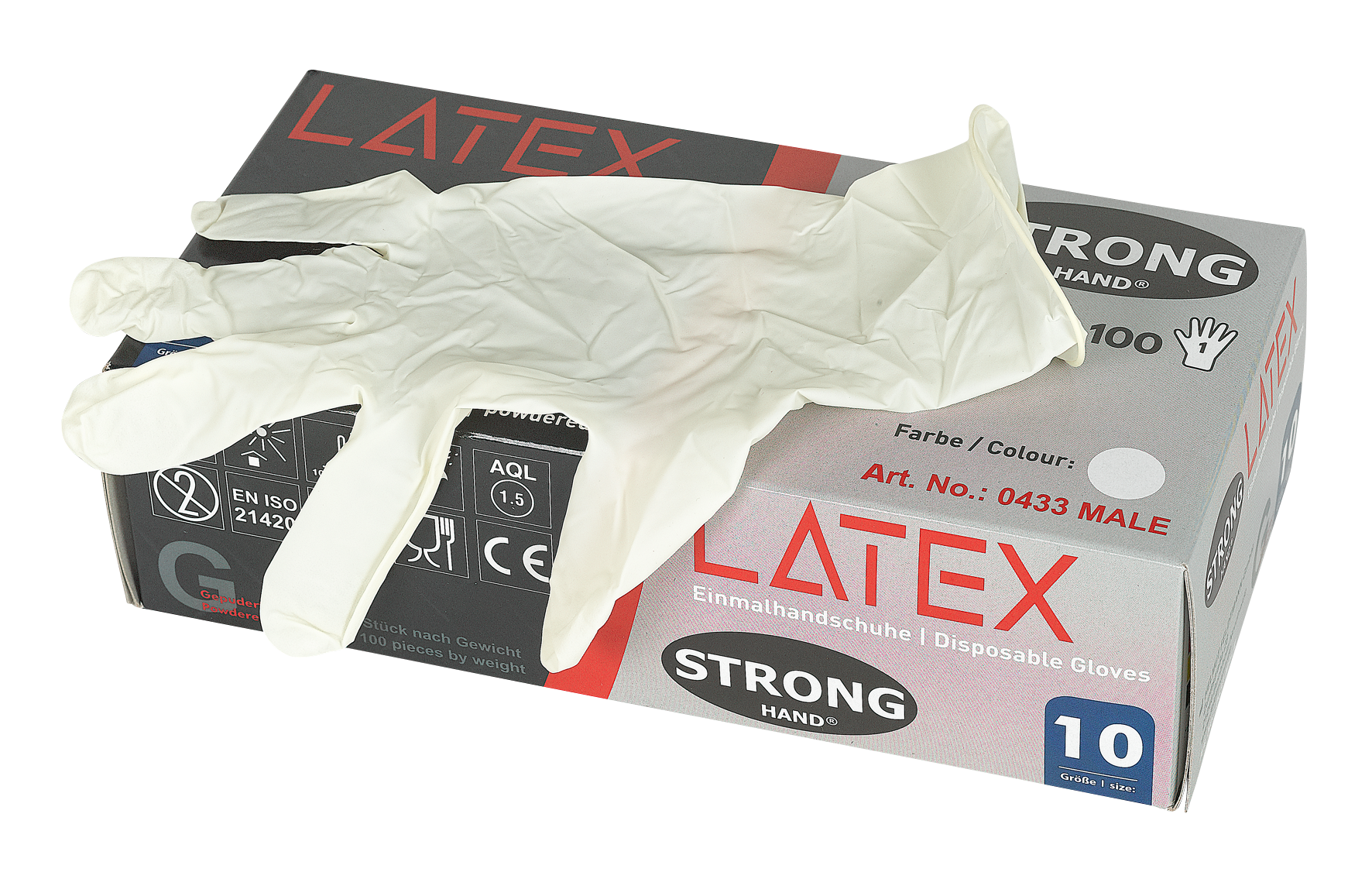 Einweghandschuhe Male 10