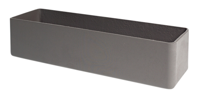 Balconia anthrazit 80x17x17 cm