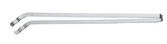 Kohlezange Inox 50cm