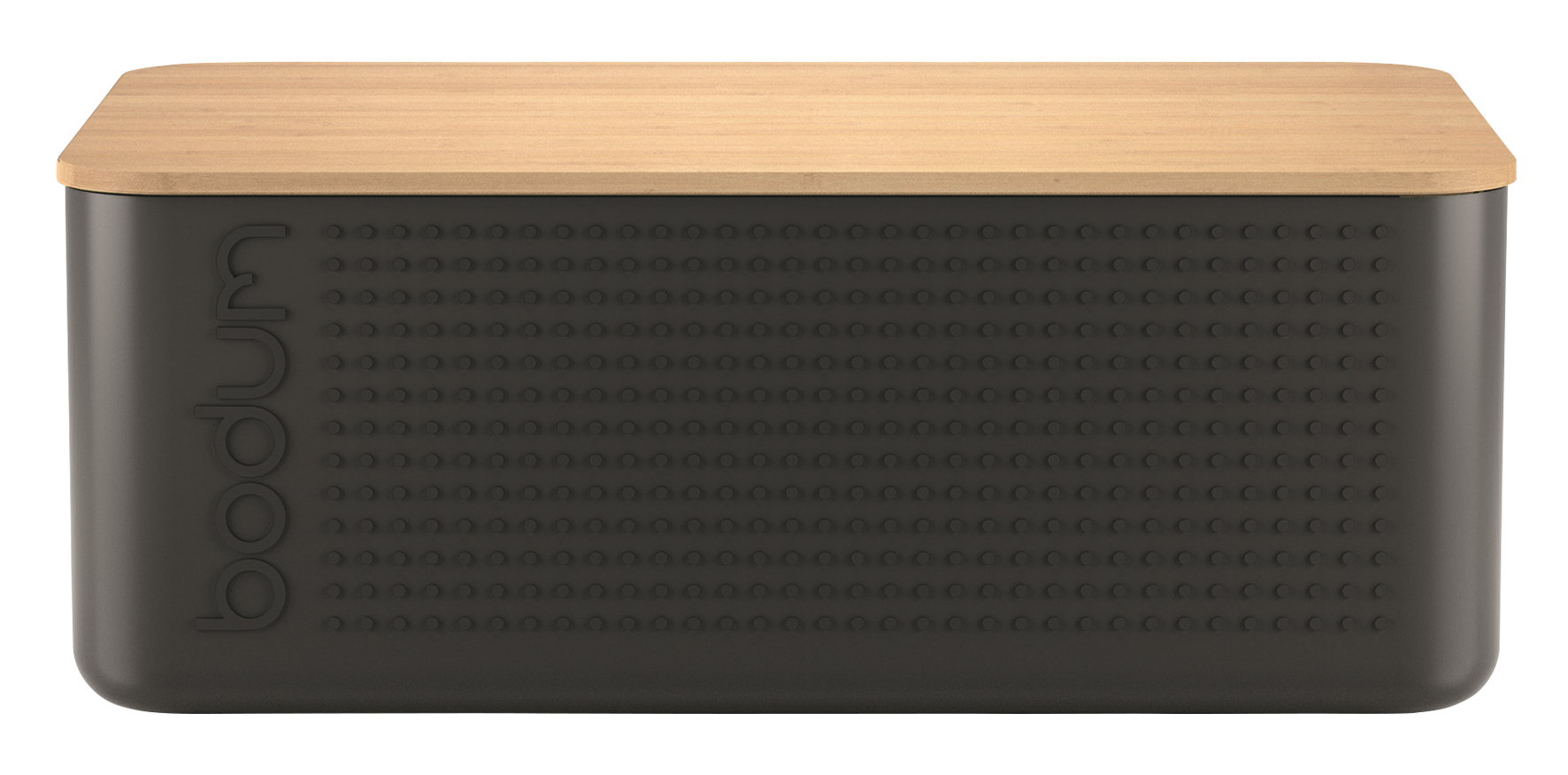 Brotbox Bistro gross schwarz