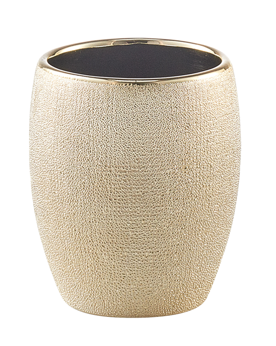 Zahnputzbecher Glitter gold