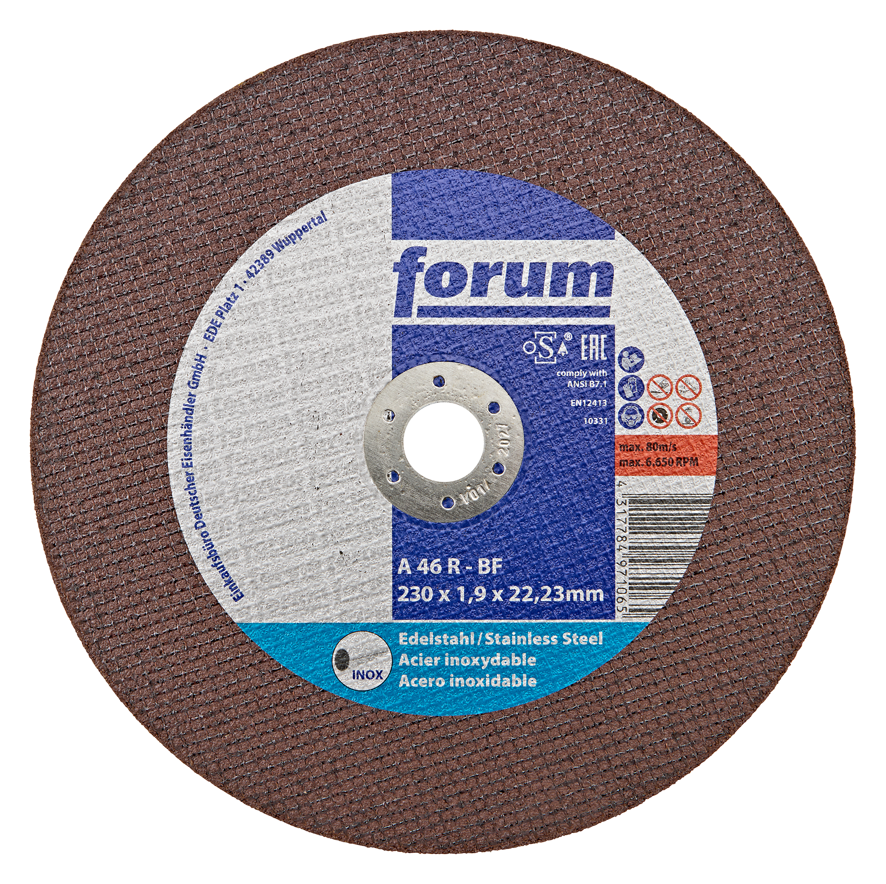 Trenns. Inox 230x1.9 T41