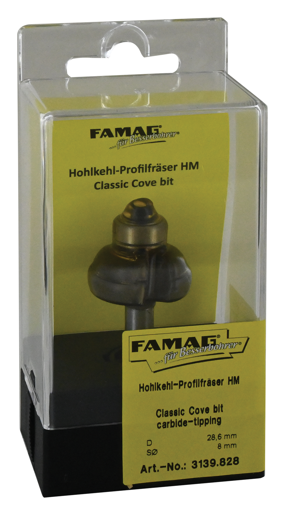 Hohlk-Profilfräs ø28.6 L12.7S8