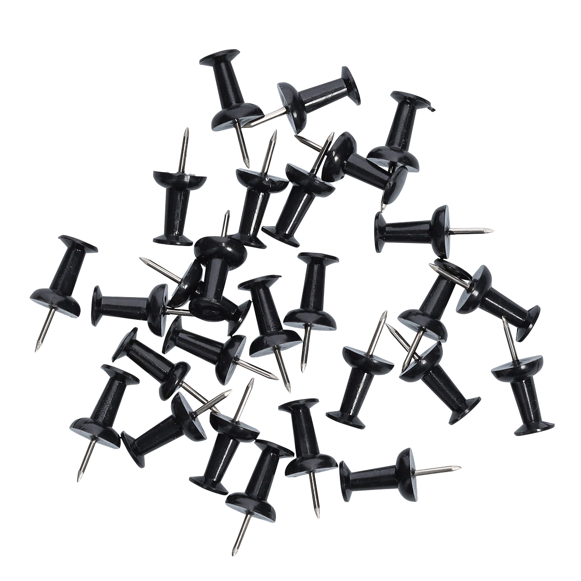 Pinnadeln 25tlg. schwarz