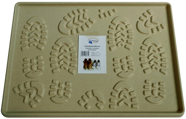 Schuhrost 49x35 cm beige