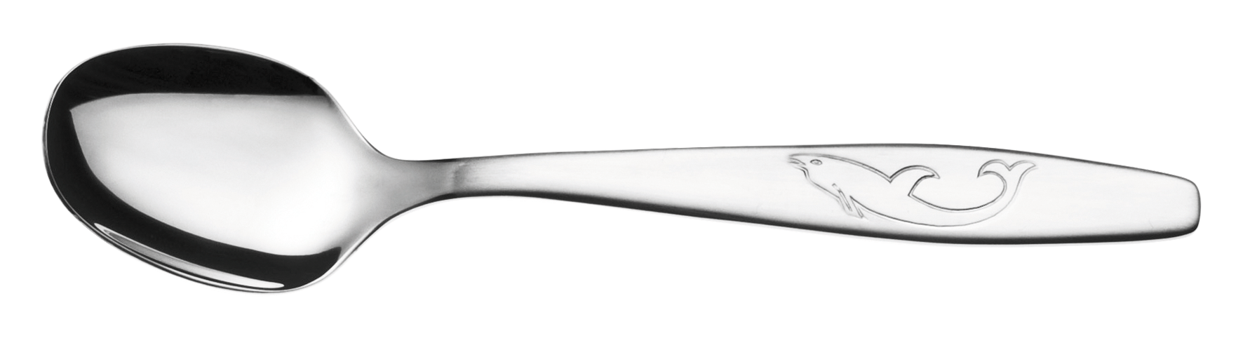 Kinderlöffel gekröpft Inox