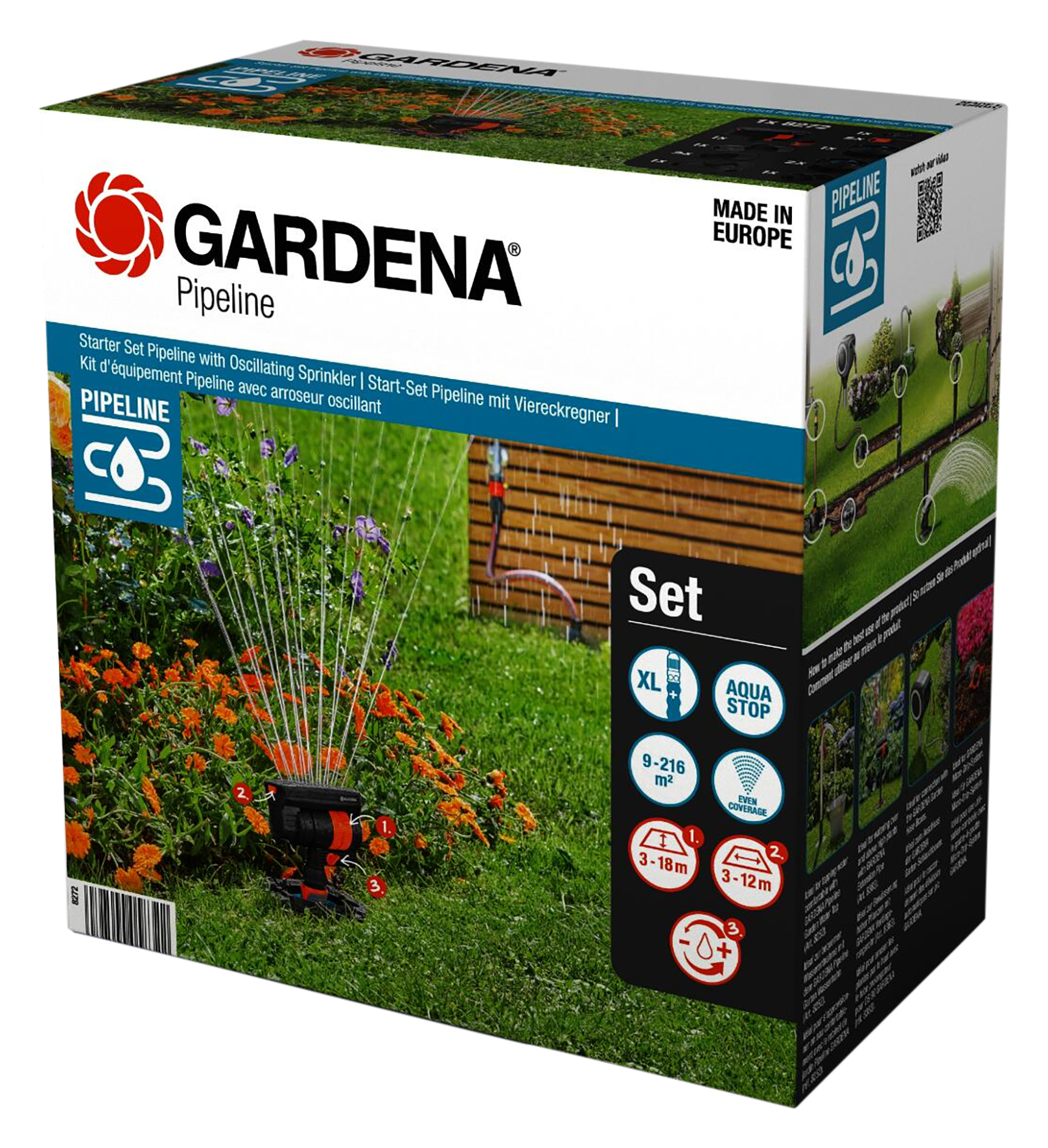 Viereckregner Startset