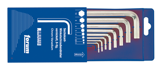 Winkelschr. Set 2-10 kurz