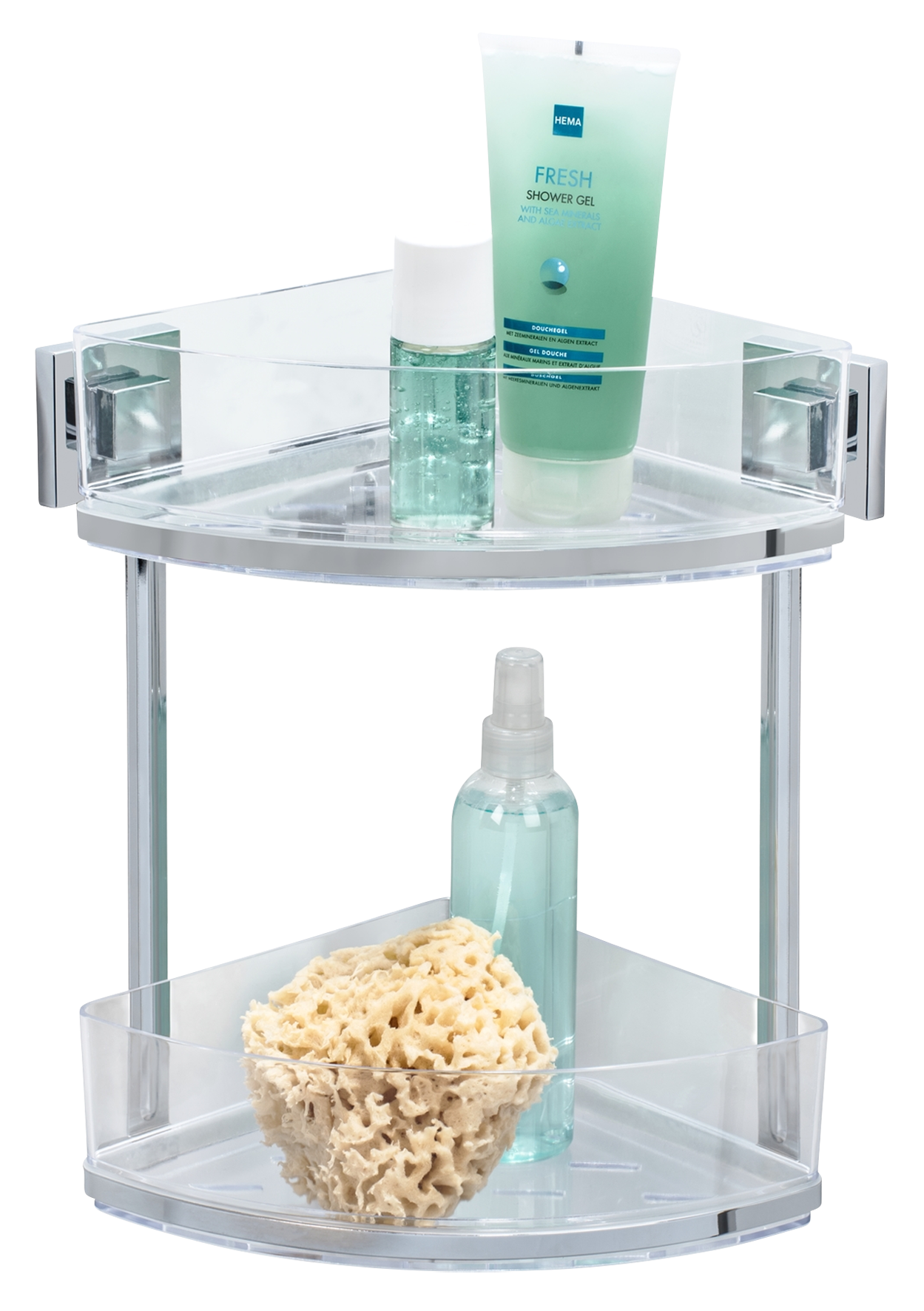 Eckablage Quadro 2 Etagen