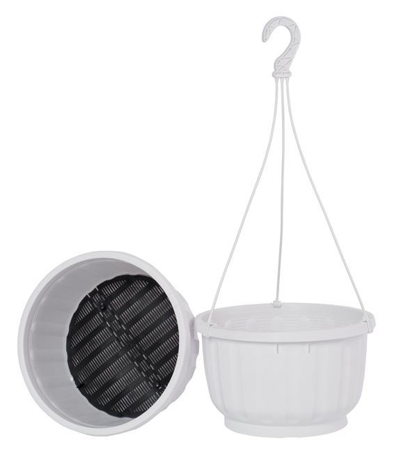 Blumenampel Royal Top 25 weiss