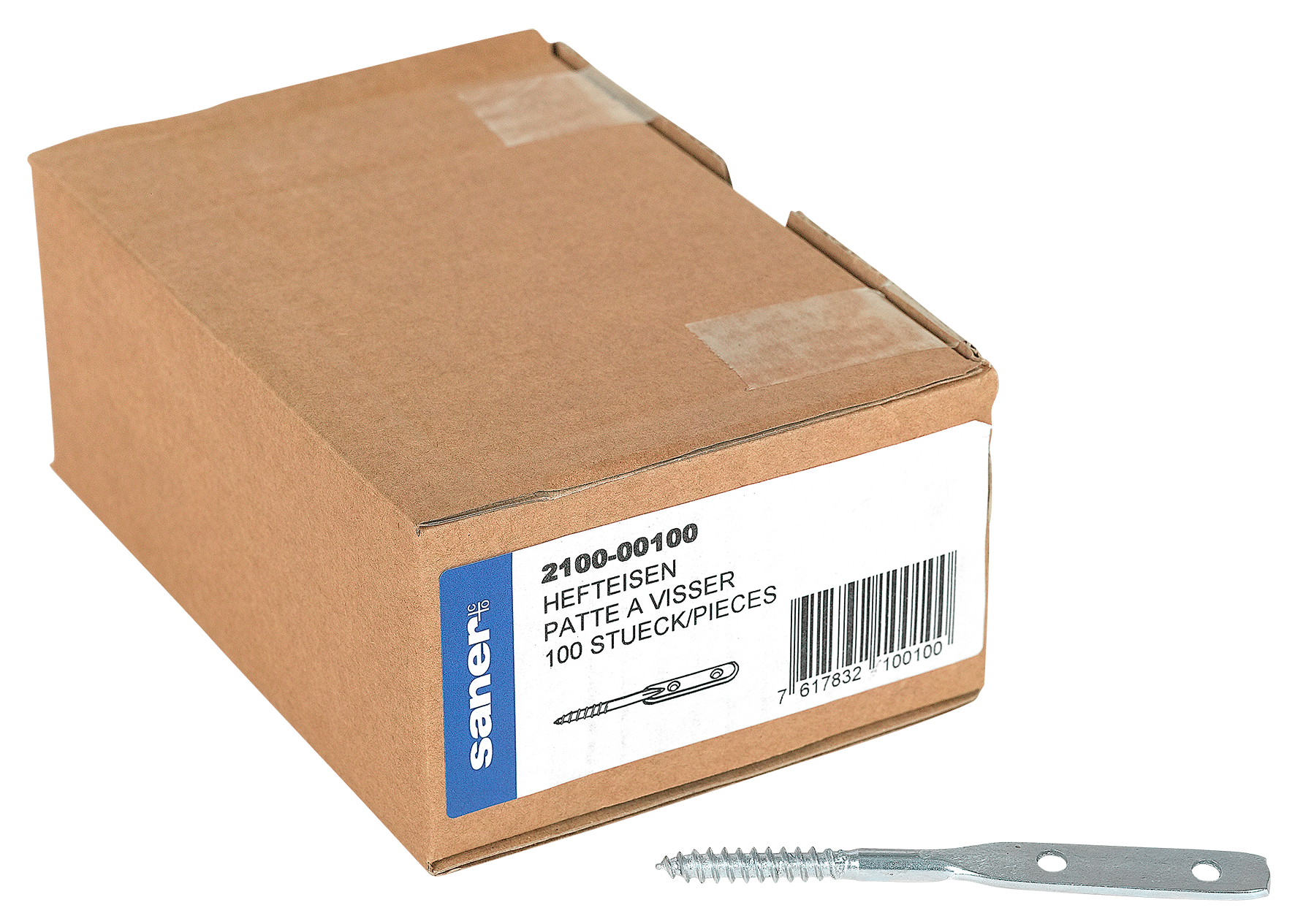 Hefteisen ø5 100x10x2