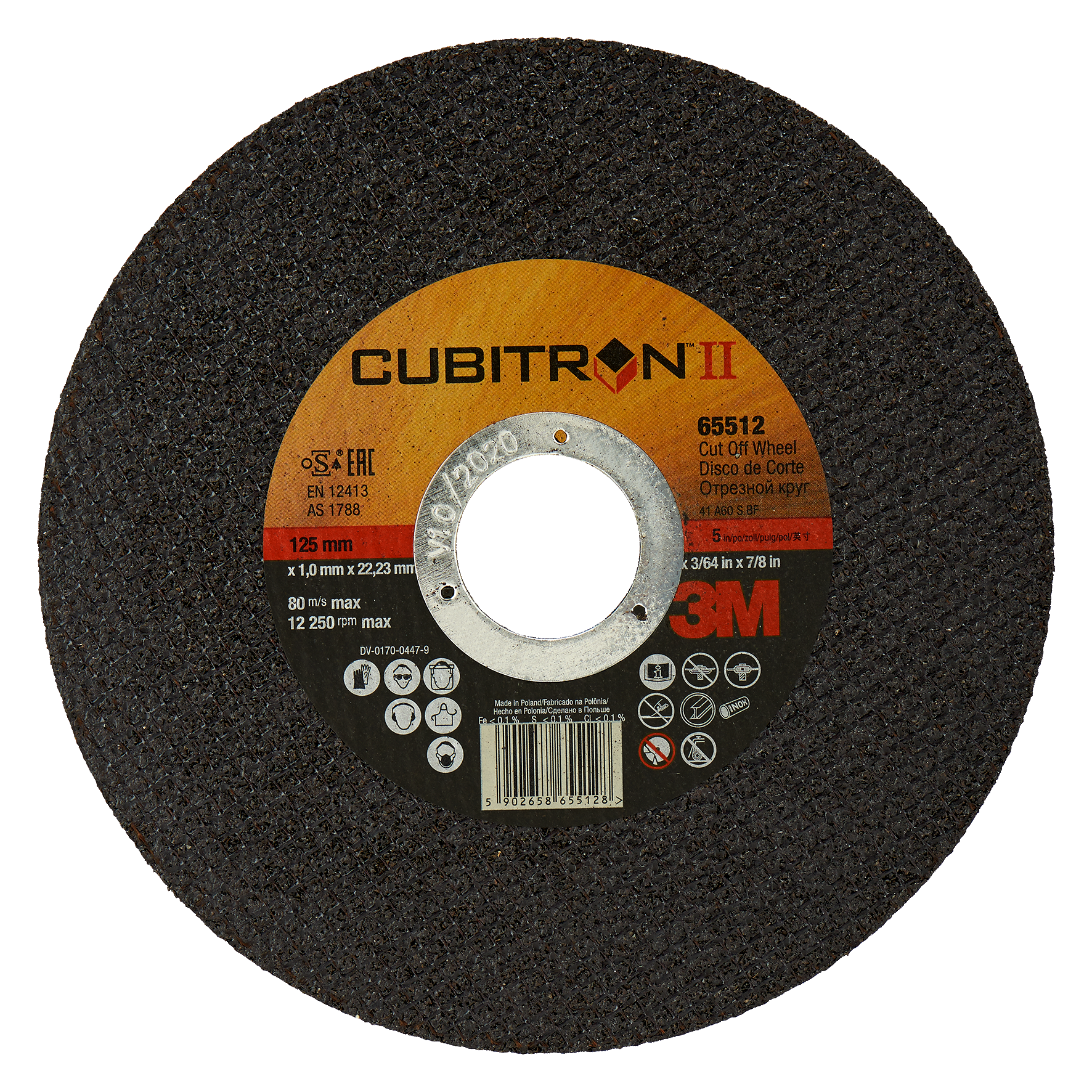 Trennscheibe Inox 125x1 mm ge.