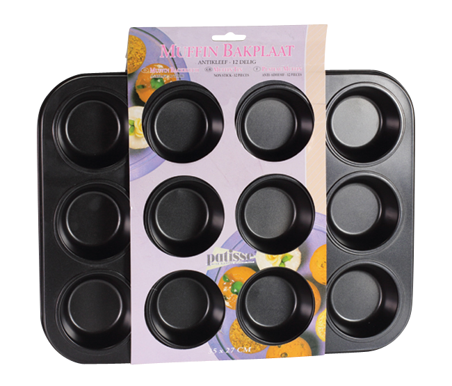 Muffinform antihaft 12er