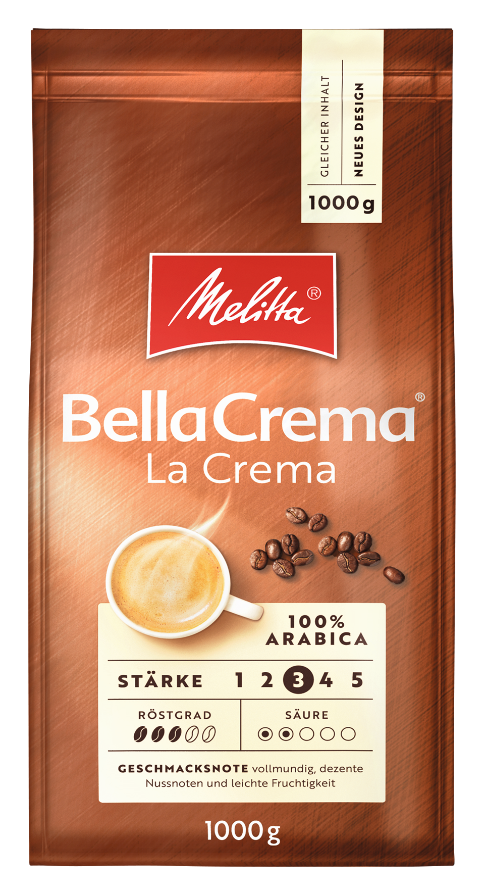 Kaffeebohnen La Crema 1kg