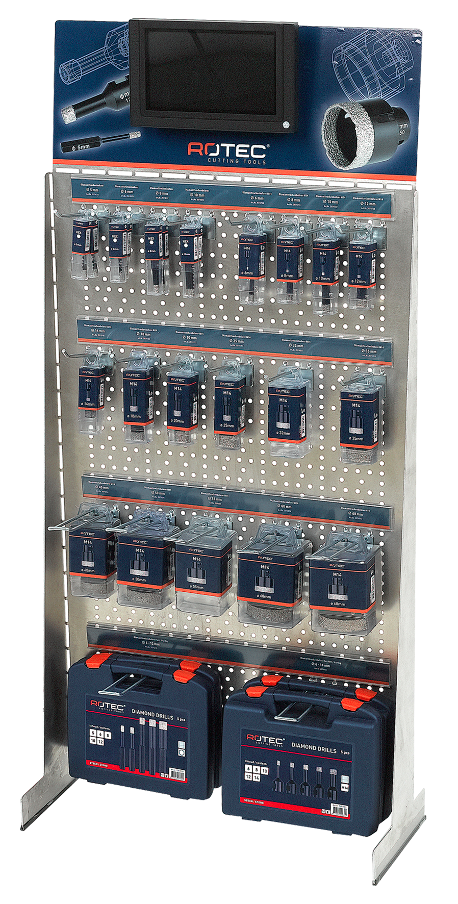 Display Rotec komplett